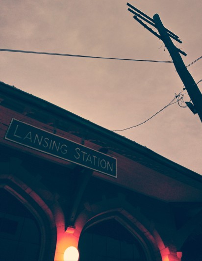 Lansing Station at Dusk